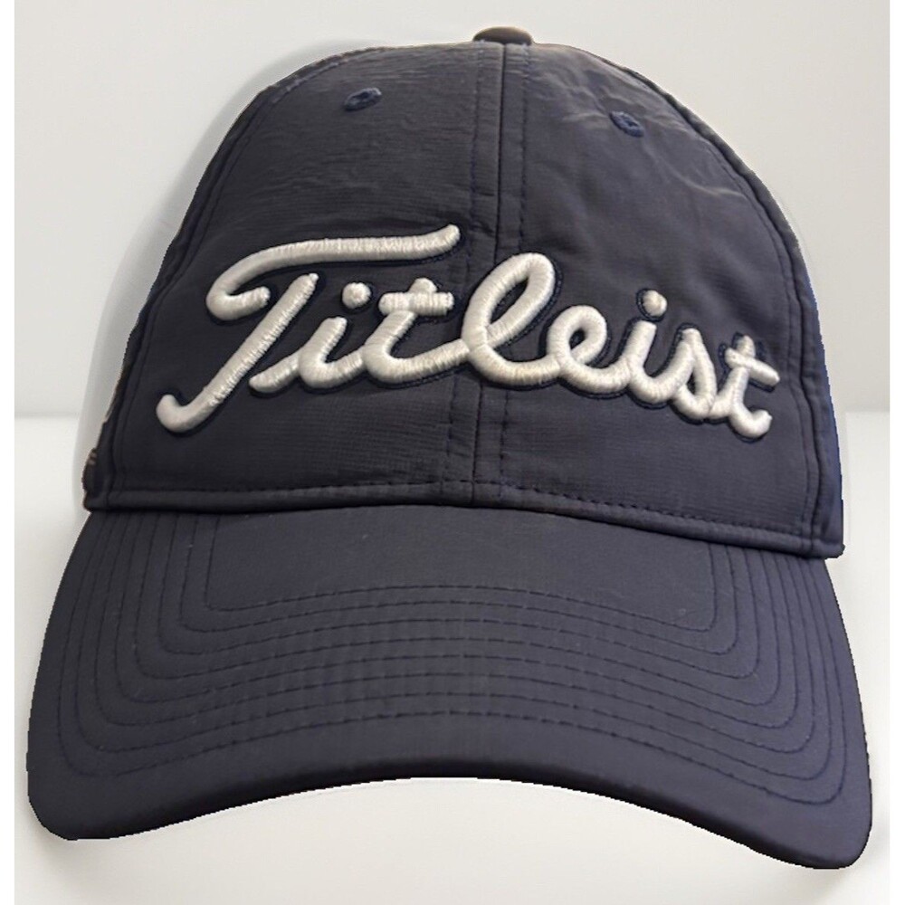 Titleist Golf Hat Cap Navy Blue La Cantera San Antonio Resort Spa Strap OS